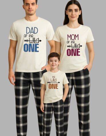 Family Mens/Womens/Boys Regular Fit premium 100% cotton Pyjama set